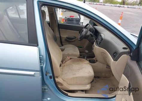 2007 Hyundai Accent Gls из США, поврежденный, VIN KMHCN46C87U149178